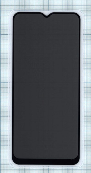 Защитное стекло Privacy "Анти-шпион" для OPPO A5, A3S