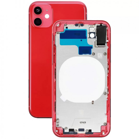 Корпус для iPhone 11 (красный) ORG