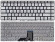Клавиатура для ноутбука HP Envy 13-AD, серебристая с подсветкой