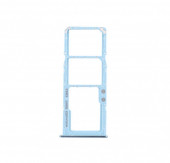 Держатель (лоток) SIM-карты для Samsung Galaxy A71 (A715F), синий Держатель (лоток) SIM-карты для Samsung Galaxy A71 (A715F), синий