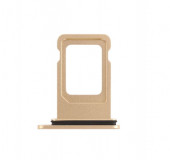 Держатель (лоток) SIM-карты для Apple IPhone XR, желтый