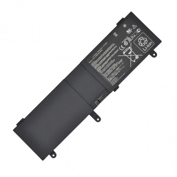 Аккумулятор (батарея) для ноутбука Asus N550, N550JV, N550JK, (C41-N550), 4000мАч, 15B (оригинал)