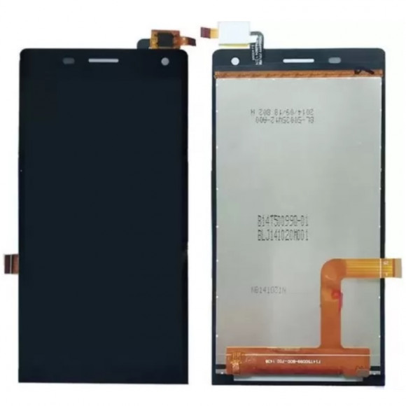 Дисплей Highscreen Verge, DEXP Ixion MS150+тачскрин (черный)