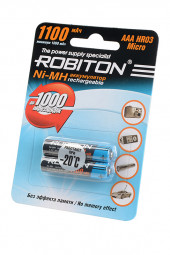 Аккумулятор Robiton 1100MHAAA-2 BL2, 1 штука Аккумулятор Robiton 1100MHAAA-2 BL2, 1 штука