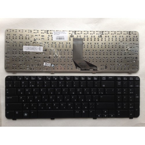 Клавиатура для ноутбука HP COMPAQ Presario CQ61 Pavilion G61 черная РУССКАЯ РАСКЛАДКА