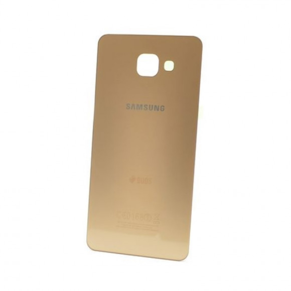 Задняя крышка Samsung A710F (A7 2016) золотая