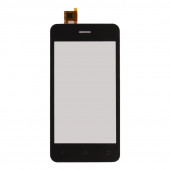 Сенсорное стекло (тачскрин) для Fly Stratus 5 (FS406), черный Сенсорное стекло (тачскрин) для Fly Stratus 5 (FS406), черный