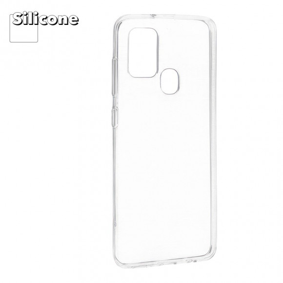 Силиконовый чехол "LP" для Samsung Galaxy A21s (A217F) TPU, прозрачный (европакет)