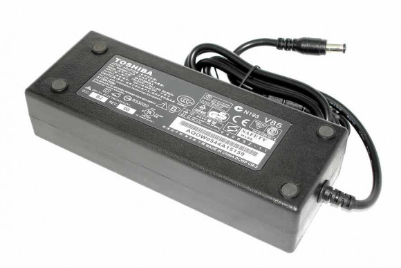 Блок питания (зарядное) для ноутбука Toshiba 19В, 6.32A, 120В, 6.3x3.0мм (оригинал)