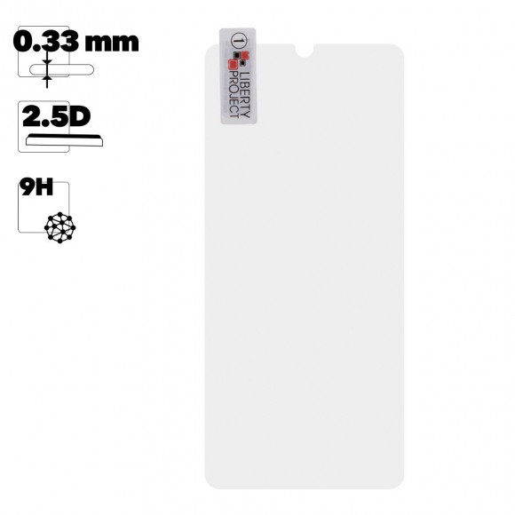 Защитное стекло "LP" для Huawei P30 Lite Tempered Glass 0.33 мм, 2.5D, 9H (ударопрочное)