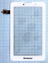 Сенсорное стекло (тачскрин) для Lenovo IdeaTab A3000 A5000, белое Сенсорное стекло (тачскрин) для Lenovo IdeaTab A3000 A5000, белое