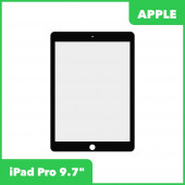 Стекло + OCA пленка для переклейки Apple iPad Pro 9.7, черный Стекло + OCA пленка для переклейки Apple iPad Pro 9.7, черный
