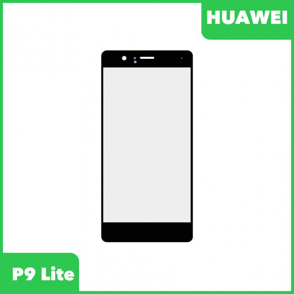 Стекло + OCA пленка для переклейки Huawei P9 Lite (VNS-L21), черный