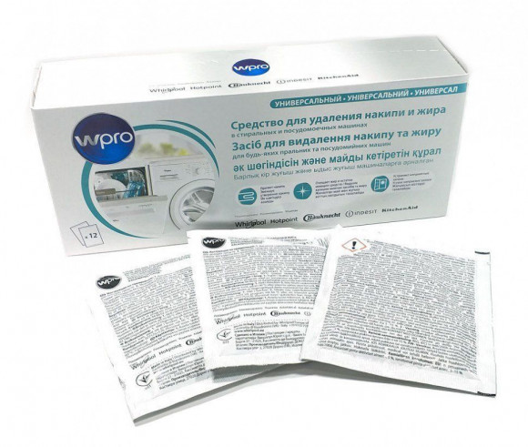 Средство от накипи и жира Whirlpool *384875* (12 шт упак)