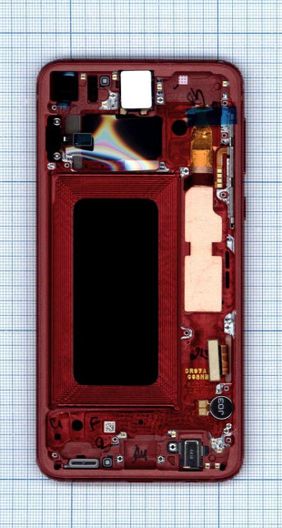 Дисплей для Samsung Galaxy S10e SM-G970F/DS красный
