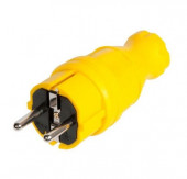 Евровилка прямая желтая16А IP44 ОМЕГА IEK PKR01-016-2-K05 Евровилка прямая желтая16А IP44 ОМЕГА IEK PKR01-016-2-K05