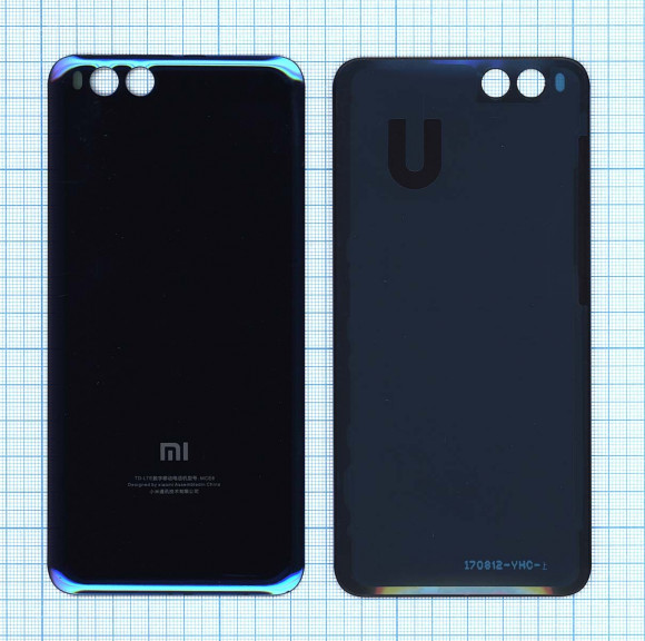 Задняя крышка корпуса для Xiaomi Mi Note3, синяя