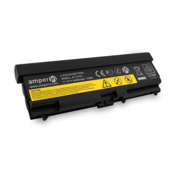Аккумулятор (батарея) Amperin AI-T410H для ноутбука Lenovo T410, 11.1В, 6600мАч, 73Wh