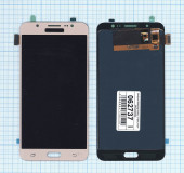 Дисплей для Samsung Galaxy J7 (2016) SM-J710F (TFT) золотистый