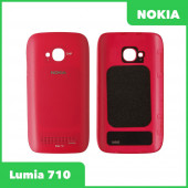 Задняя крышка корпуса для Nokia Lumia 710, красная Задняя крышка корпуса для Nokia Lumia 710, красная