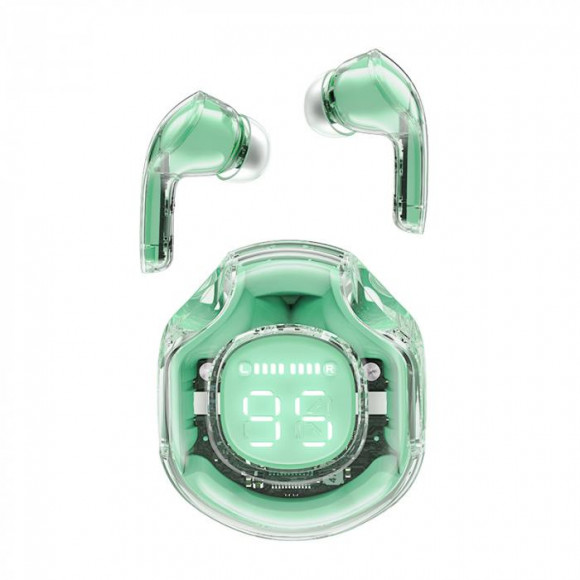 Наушники ACEFAST T8 беспроводные TWS, BT 5.3, зеленый (mint green)