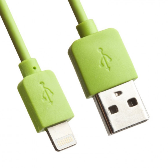 USB Дата-кабель Remax RC-06i для Apple 8-pin, 1 метр, зеленый