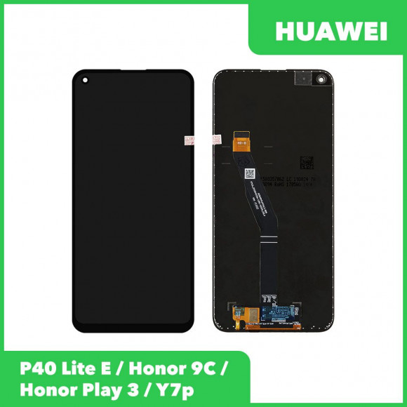 LCD Дисплей для Huawei P40 Lite E, Honor 9C, Honor Play 3, Y7p с тачскрином, черный (оригинал)
