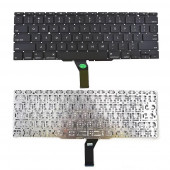 Клавиатура для ноутбука Apple MacBook A1370, A1465, черная, плоский Enter Клавиатура для ноутбука Apple MacBook A1370, A1465, черная, плоский Enter