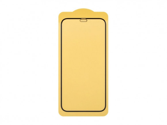 Защитное стекло 6D для Apple iPhone 12 Mini, черный (Vixion)