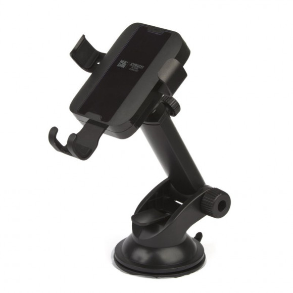 Держатель на приб. панель с беспров. зарядкой Joyroom JR-ZS182 Blue Glass Wireless Bracket, черный