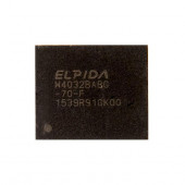 Видеопамять ELPIDA W4032BABG-70-F нереболленная с разбора
