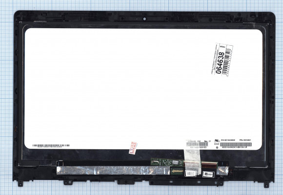 Модуль (матрица + тачскрин) для Lenovo Flex 4 14 черный с рамкой