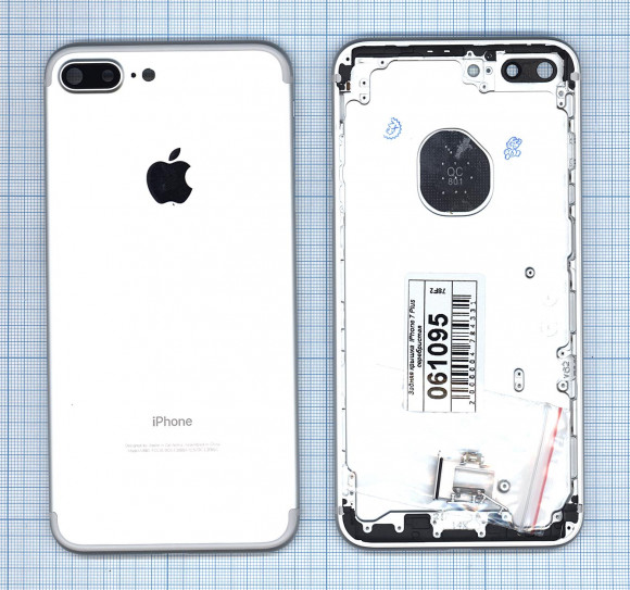 Задняя крышка для Apple iPhone 7 Plus (5.5"), серебристый