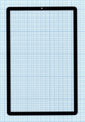 Стекло для Samsung Galaxy Tab S5E SM-T725, черное Стекло для Samsung Galaxy Tab S5E SM-T725, черное