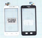 Сенсорное стекло (тачскрин) для Alcatel POP D5 5038D, белый Сенсорное стекло (тачскрин) для Alcatel POP D5 5038D, белый