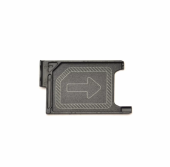Держатель (лоток) SIM-карты для Sony Xperia Z3 (D6603), Z3 Dual (D6633), Z3 Compact (D5803), Z5 Compact (E5823), черный Держатель (лоток) SIM-карты для Sony Xperia Z3 (D6603), Z3 Dual (D6633), Z3 Compact (D5803), Z5 Compact (E5823), черный