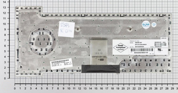 Клавиатура для ноутбука HP NC6110, NC6120, NC6130, NX6110, NX6120, NX6130, NC6220, черная Клавиатура для ноутбука HP NC6110, NC6120, NC6130, NX6110, NX6120, NX6130, NC6220, черная