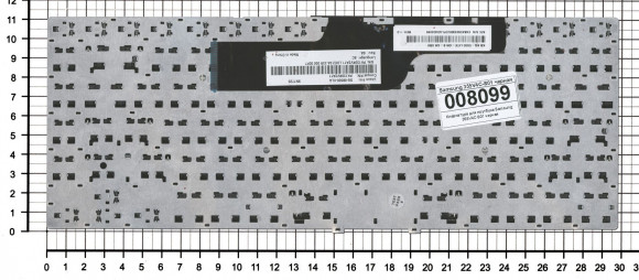 Клавиатура для ноутбука Samsung 355V4C-S01, черная Клавиатура для ноутбука Samsung 355V4C-S01, черная