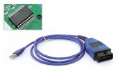Сканер диагностики авто OBDII VAG COM KKL 409.1 (FT232RL) Сканер диагностики авто OBDII VAG COM KKL 409.1 (FT232RL)