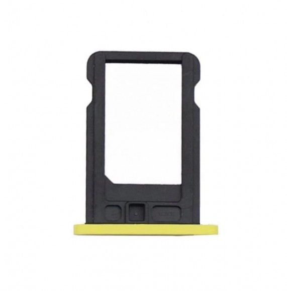 Держатель Sim для iPhone 5C (желтый)