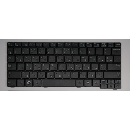 Клавиатура для ноутбука Samsung N150 N140 N145 N148 N151 NB30 N102 черная РУССКАЯ РАСКЛАДКА