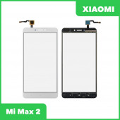 Сенсорное стекло (тачскрин) для Xiaomi Mi Max 2, белый