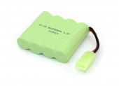 Аккумулятор Ni-Cd 4.8V 1800 mAh AA Flatpack разъем mini Tamiya Аккумулятор Ni-Cd 4.8V 1800 mAh AA Flatpack разъем mini Tamiya