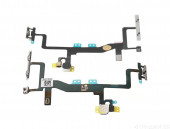 Шлейф кнопок громкости и кнопки включения для Apple iPhone 6S на микрофон