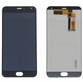 Дисплей Meizu M2 Note (M571h)+тачскрин (черный) Дисплей Meizu M2 Note (M571h)+тачскрин (черный)
