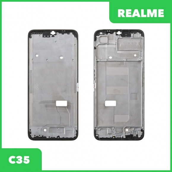 Рамка дисплея для Realme C35 (RMX3511) (черный)