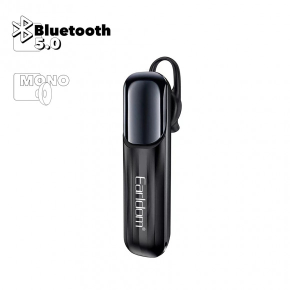 Bluetooth гарнитура Earldom ET-BH103 BT 5.0 моно, черная