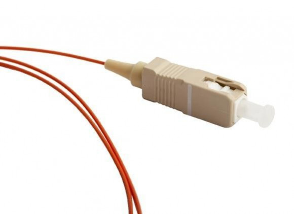 FPT-B9-62-SC/PR-1M-LSZH-OR Пигтейл волоконно-оптический MM 62.5/125, SC, 1 м, LSZH Hyperline