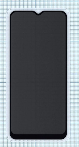 Защитное стекло Privacy "Анти-шпион" для OPPO A9