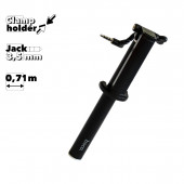 Монопод проводной Hoco K5 Neoteric Wire Controllable Selfie Stick, черный Монопод проводной Hoco K5 Neoteric Wire Controllable Selfie Stick, черный